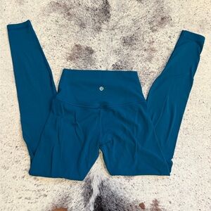 Lululemon teal align leggings